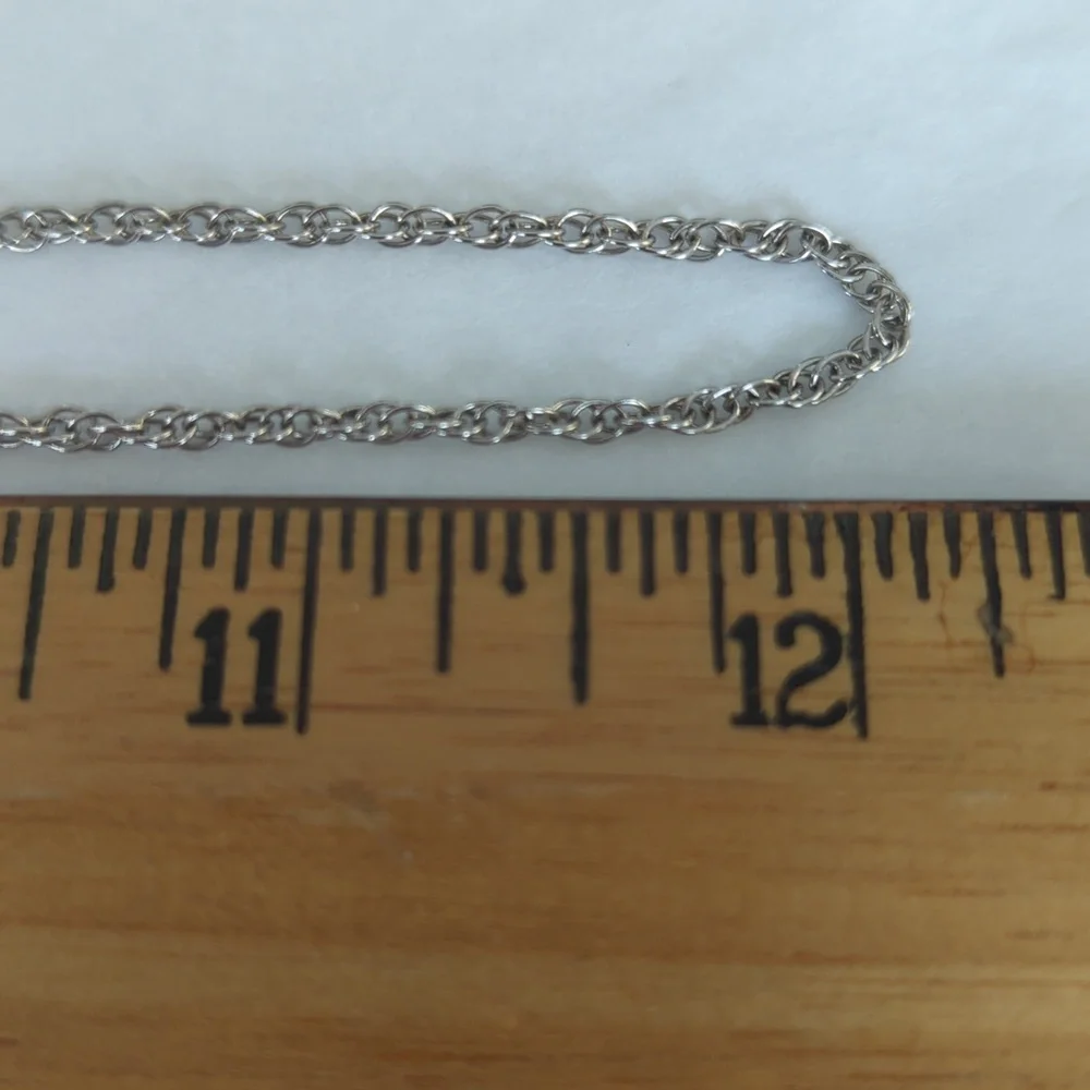 Sterling Silver Rope Chain - 24" - Picture 5 of 7